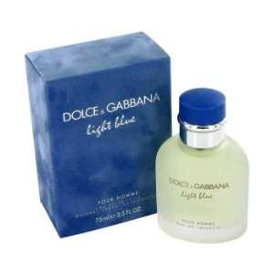 Light Blue Cologne 4.2 oz Eau De Toilette Spray by Dolce & Gabbana for 