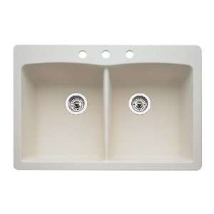   Double Basin Composite Granite Kitchen Sink 440222 3