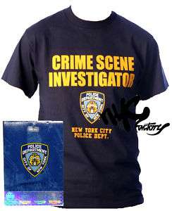 NYPD CSI CRIME SCENE INVESTIGATOR MENS T SHIRT XXL 2XL  