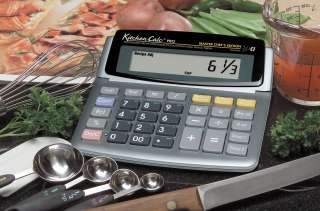   Recipe Conversion Calculator with Dual Digital Timer