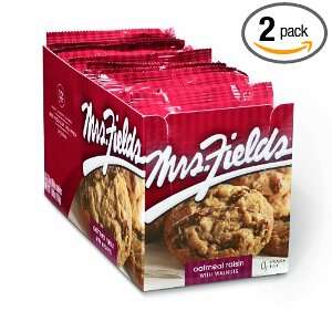 Mrs. Fields Cookies, Oatmeal Raisin with Walnuts, 12 Count Cookies 