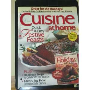  Cuisine at Home Issue No. 84 December 2010 Everything 