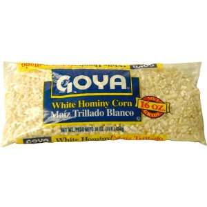 Goya White Hominy Corn   Maiz Trillado Blanco  Grocery 