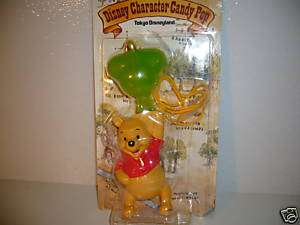 WINNIE THE POOH TOKYO DISNEY CHARACTER CANDY POP JAPAN  