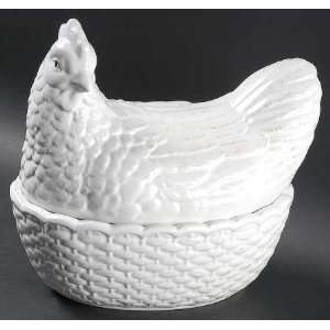   Country Cupboard Hen On Nest, Fine China Dinnerware