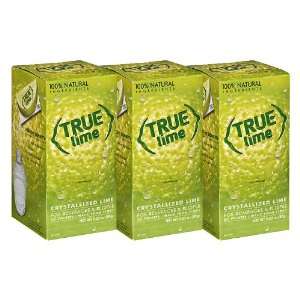 True Citrus 100% Natural Crystallized Lime Wedge 100 Ct Dispenser 