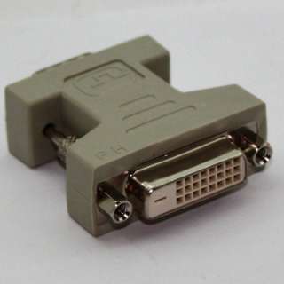 DVI D 24+1 Dual Link Female To VGA Male Converter Adapter for monitor 