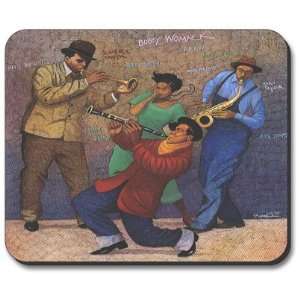  Decorative Mouse Pad Blues African American Electronics