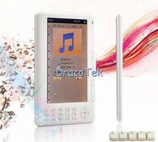 Mebook 7 eBook Reader + Multimedia player 4GB white  