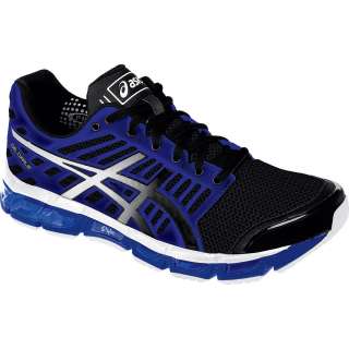 Mens Asics Gel Cirrus33 Running Shoes Black/Oynx/Electric Blue  