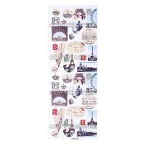  Nunn Design Transfer Sheet Paris Postmarks For Scrapbook 