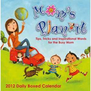  Moms Plan It 2012 Desk Calendar