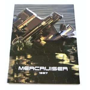  1997 97 MERCRUISER Boat Motor BROCHURE Sterndrive 