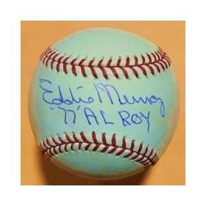  Autographed Eddie Murray Baseball   NEW ROY AL 77 Official 