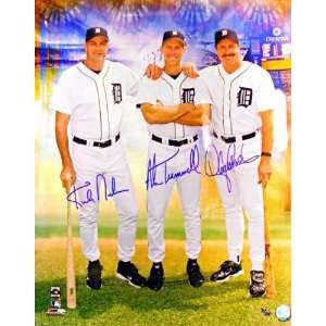 Kirk Gibson, Alan Trammell and Lance Parrish Detroit Tigers Heros of 