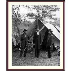  Secret Service Chief Allan Pinkerton, President Lincoln 