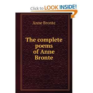  The complete poems of Anne Bronte Anne Bronte Books