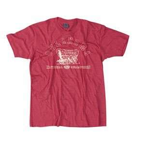  Oklahoma Sooners NCAA 1975 Short Sleeve T Shirt (X Large 