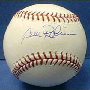  Bill Robinson Autographed Baseball