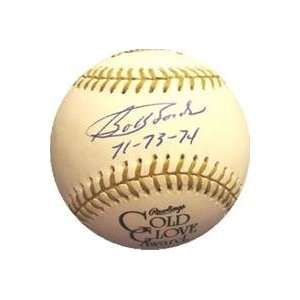  Bobby Bonds Gold Glove autographed Baseball Sports 