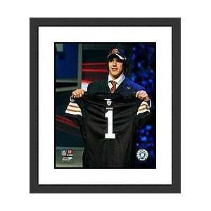 Brady Quinn Cleveland Browns   2007 NFL Draft Day   Framed 8x10 