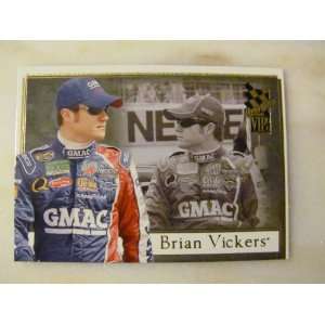 BRIAN VICKERS   2006 Press Pass VIP NASCAR Card #27