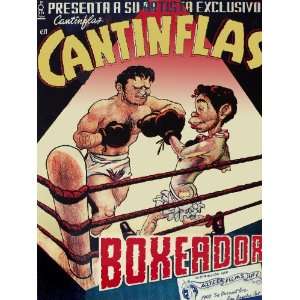 8x11 Inches POSTER. Cantinflas Boxeador. Decor with Unusual Images 