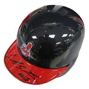 Carlos Santana Autographed/Signed Mini Helmet
