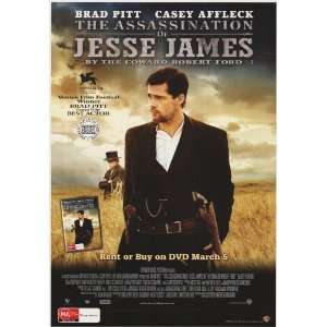 The Assassination of Jesse James by the Coward Robert Ford (2007) 27 x 