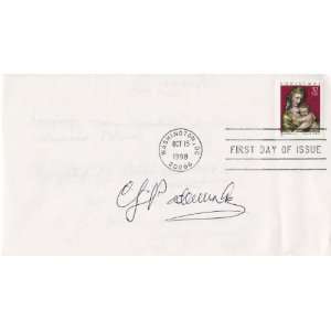  Clarence Paderewski Autographed Vintage First Day Cover 