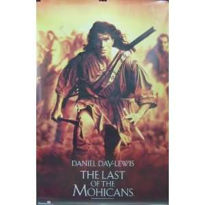  Last Of The Mohicans Daniel Day Lewis 23x35 Movie Poster 