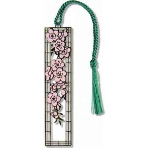  Cherry Blossom Metal Bookmark