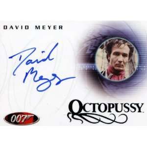  James Bond in Motion   David Meyer Grischka Autograph 