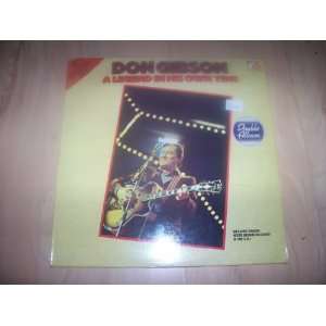    DON GIBSON A Legend in His Own Time UK 2xLP Don Gibson Music