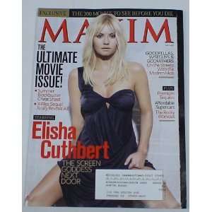  MAXIM MAGAZINE ELISHA CUTHBERT 