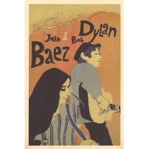  Bob Dylan   Joan Baez artist   Eric Von Schmidt Concert 