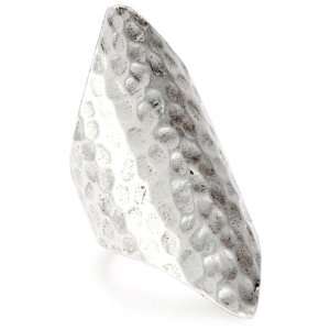  Low Luv by Erin Wasson Silver Plated Hammered, Ring 6 