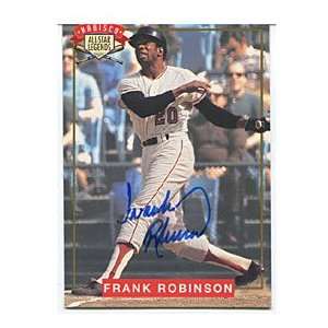 Frank Robinson Autographed/Signed 1994 All Star Legends Card