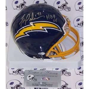 Fred Dean Autographed/Hand Signed San Diego Chargers T/B Mini Helmet 