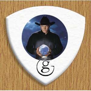Garth Brooks 5 X Bass Guitar Picks Both Sides Printed