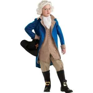 Lets Party By Rubies Costumes George Washington Child Costume / Blue 