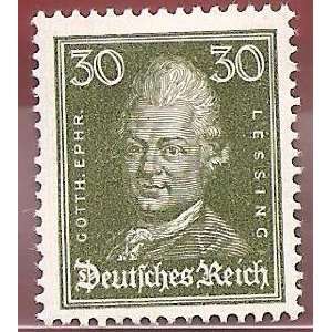  Postage Stamp Gotthold Ephraim Lessing Scott 359 OGMLHVF 