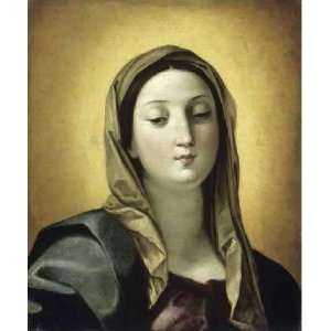 Madonna Guido Reni. 17.25 inches by 20.00 inches. Best Quality Art 