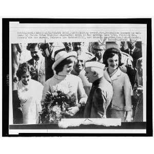   ,Lee Radziwill,Jawaharlal Nehru,Indira Gandhi,1962