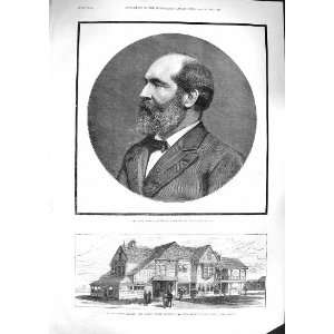 1881 James Garfield America President Long Branch