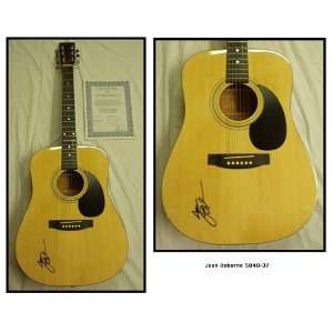 Joan Osborne Autographed/Hand Signed Acoustic Guitar  