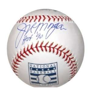 Joe Morgan SIGNED HOF Baseball IRONCLAD & MLB   Autographed Baseballs