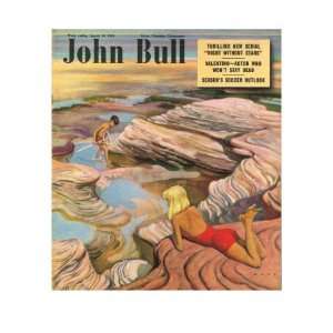 John Bull, Holiday Rock Pool Exploration Magazine, UK, 1949 Premium 
