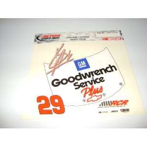 Kevin Harvick Ultra decals 5 x 6   colored