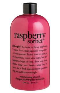 philosophy raspberry sorbet award winning ultra rich 3 in 1 shampoo 